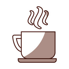 coffee cup isolated icon vector illustration design