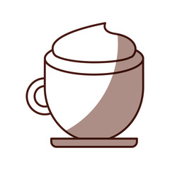 coffee cup isolated icon vector illustration design