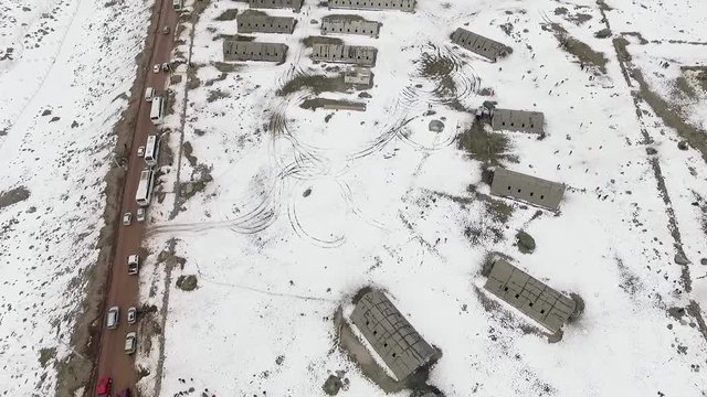 Snow in Embalse Yeso