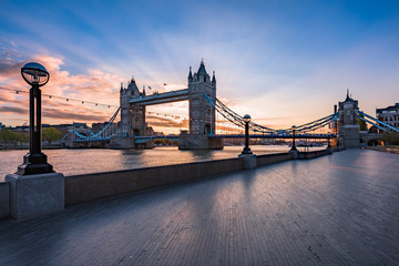 Tower Bridge at Sunrise