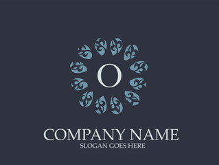 Abstract O Letter Monogram Elegant Logo Design