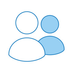 network users isolated icon vector illustration design