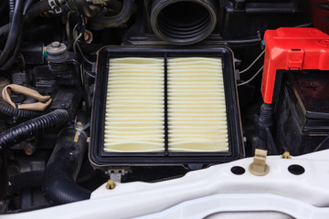 Car engine air filter of new car, Auto spare part