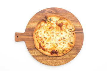 creamy mushroom pizza