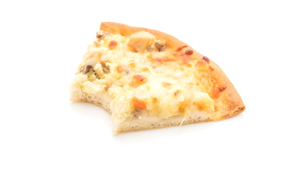 creamy mushroom pizza