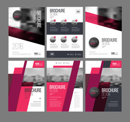 Modern Brochure design template 