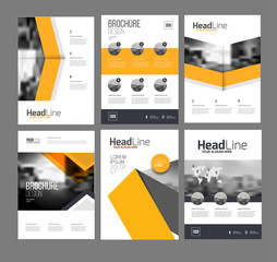 Modern Brochure design template 