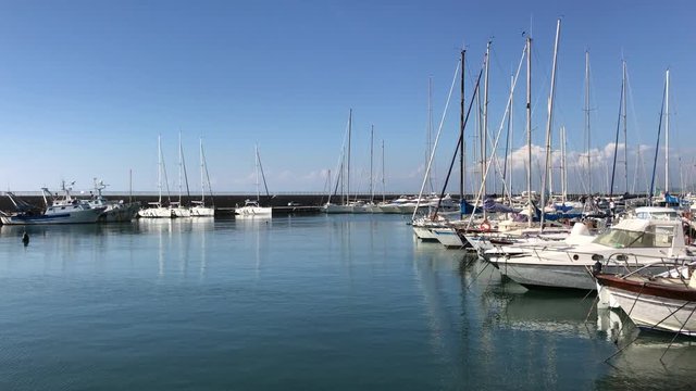Port of Agropoli, Cilento, Italy