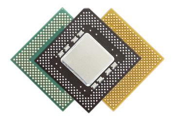 Central processing unit or Computer chip