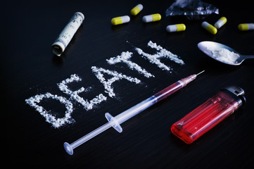The concept of drug addiction.