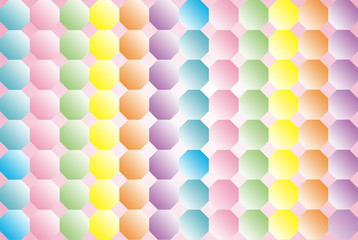 Pastel color seamless and gradient pink and white background