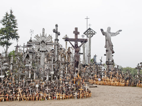 Hill of Crosses at Siauliai, Lithania