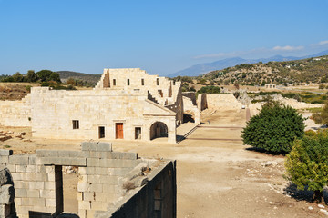 The assembly hall of the Lycian League in ancient city Patara. Turkey
