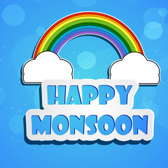 Fototapeta premium Monsoon season background