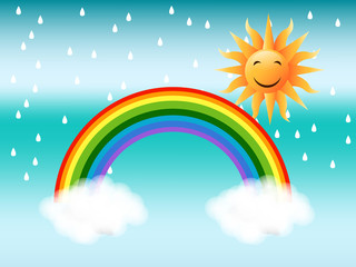 Monsoon season background