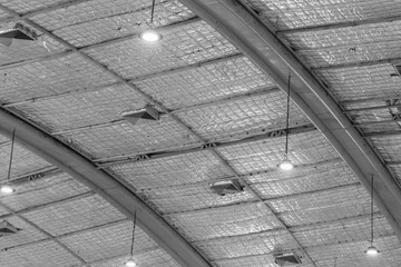 ceiling with aluminium foil insulation