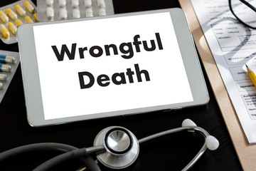  Wrongful Death Doctor talk and  patient medical working at office