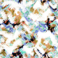 Art splash brush strokes paint abstract seamless pattern print