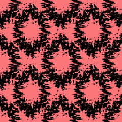 Seamless ornamental geometrical pattern