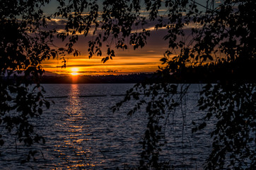 Sunset on Lake Washington