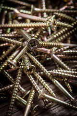 Background with screw.