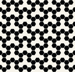 vector geometric hexagon seamless pattern background