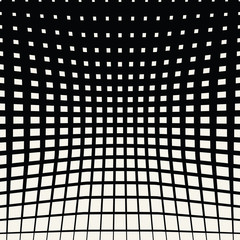 vector geometric square halftone pattern background