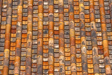 Classical Chinese tile on the roof