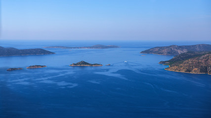 Fototapeta na wymiar Croatia aerial view