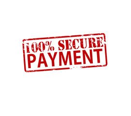 One hundred percent secure payment