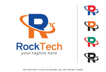 Letter R Logo Template Design Vector, Emblem, Design Concept, Creative Symbol, Icon