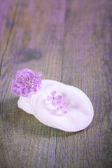 spa,coton et fleur de lilas 