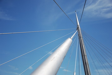 Obraz premium detail of a bridge