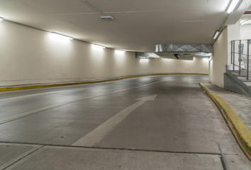 Ausfahrt eines Parkhauses