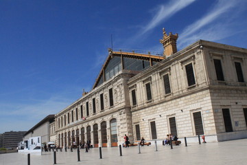 Obraz premium Marseille, Bahnhof Saint-Charles 