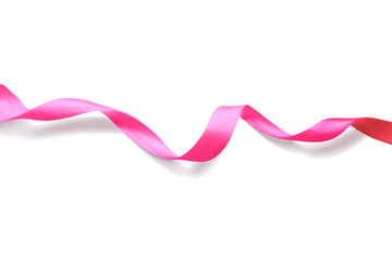 Pink vector ribbon