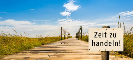Zeit zu handeln!