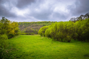 Ancient settlement of the White Croatian, Stilsko, Ukraine. Stilsko was one of the biggest cities of Europe in 9 century.
