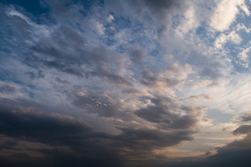 大利根の夕焼け