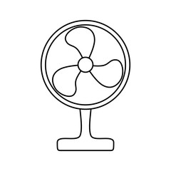 Floor Fan symbol icon vector illustration graphic design