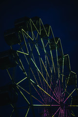 abstract, blue, black, fireworks, night