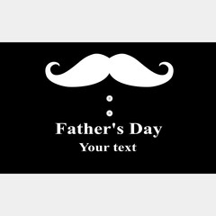 Greeting card for Father's Day.