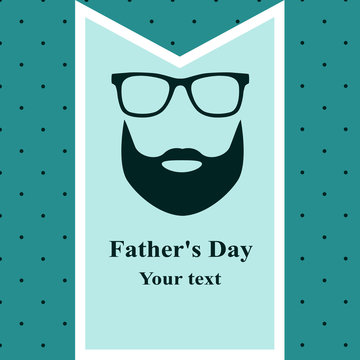 Greeting card for Father's Day.