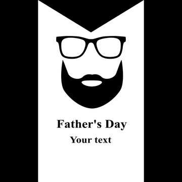 Greeting card for Father's Day.