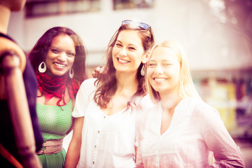 Young Women Shopping