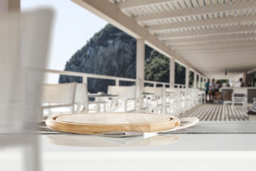 beach bar and free space 