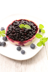 blueberry tart