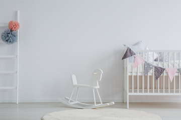 Stylish baby room