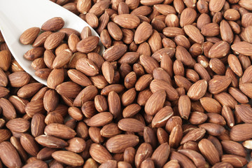 Almonds Background