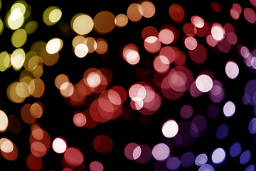 Abstract a lot of bokeh
